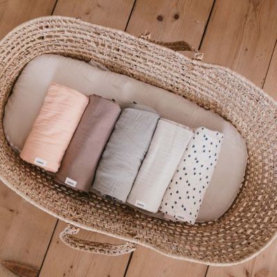 Koeka Lugo Hydrofiel Swaddle - 2-pack - Off White/Warm White