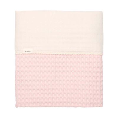 Koeka Amsterdam Wafel Wiegdeken - Maat 100 x 75 - Cotton Fleece - Candy 