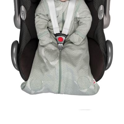 Lodger Slaapzak Hopper Met Afritsbare Mouwen - Maat 68/80 - Matcha Silk