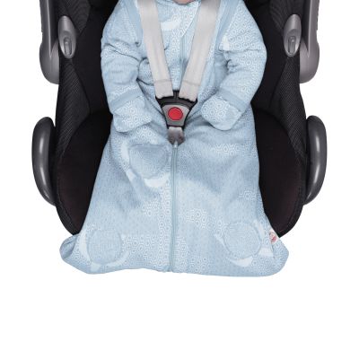 Lodger Slaapzak Hopper Met Afritsbare Mouwen - Maat 68/80 - Blue Fogg 