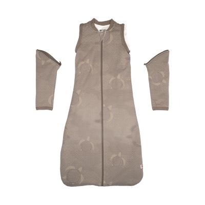 Lodger Slaapzak Hopper Met Afritsbare Mouwen - Maat 68/80 - Matcha Buffalo