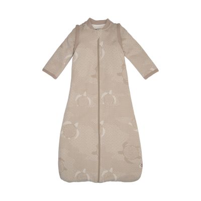 Lodger Slaapzak Hopper Met Afritsbare Mouwen - Maat 68/80 - Matcha Beige