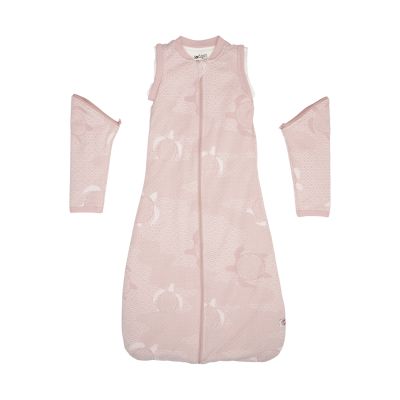 Lodger Slaapzak Hopper Met Afritsbare Mouwen - Maat 68/80 - Matcha Powder 