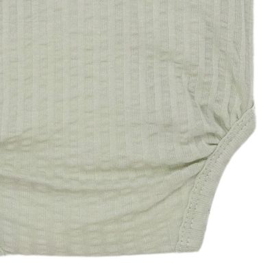 Lodger Romper Longsleeve Seersucker Silk 50