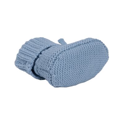 Lodger Slipper Knit Blue Fogg 0-6mnd