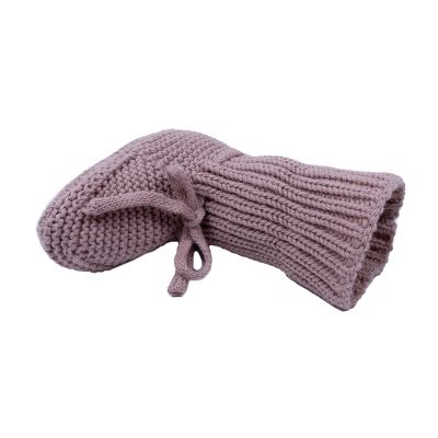 Lodger Slipper Knit Rose 0-6mnd