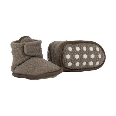 Lodger Slofjes Teddy Fleece Buffalo 6-12M