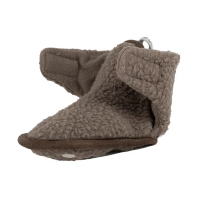 Lodger Slofjes Teddy Fleece Buffalo 12-18M