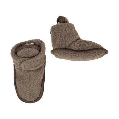 Lodger Slofjes Teddy Fleece Buffalo 12-18M