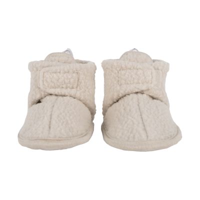 Lodger Slofjes Teddy Fleece Birch 12-18M