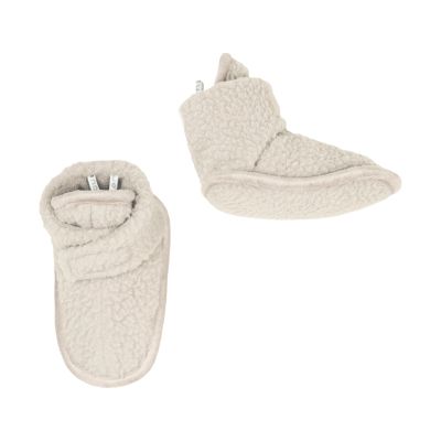 Lodger Slofjes Teddy Fleece Birch 0-3M