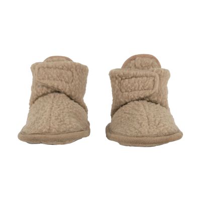 Lodger Slofjes Teddy Fleece Beige 3-6M