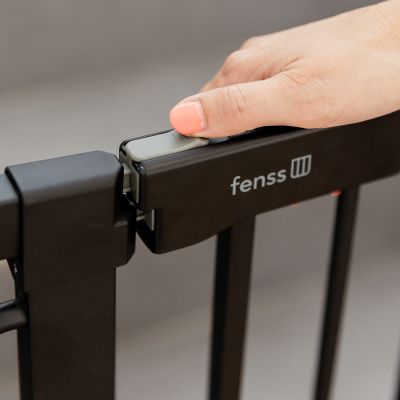 Fenss Traphekje - Scott - Zwart - 75-85 cm Fenss Traphekje - Scott - Zwart - 75-85 cm