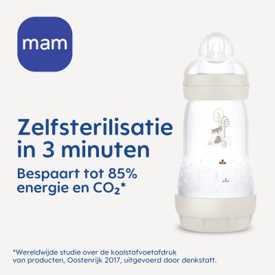 MAM Easy Start Anti-Colic Babyfles - 160 ml - Blue