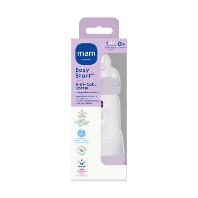 MAM Easy Start Anti-Colic Babyfles - 260 ml - Lila