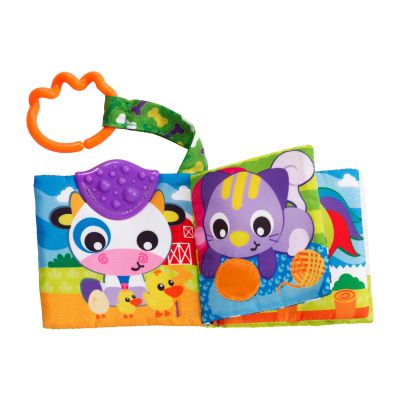 Playgro A Day At The Farm Teether Book