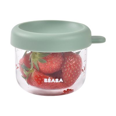 Beaba Bewaarpotje Glas - 150 ml - Sage Green 