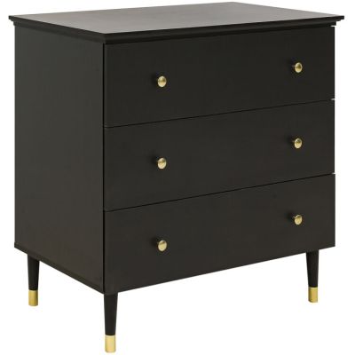 Bopita Commode 3 laden Cloë Mat Zwart Bopita Commode 3 laden Cloë Mat Zwart
