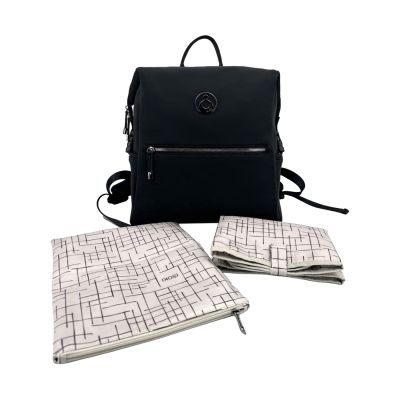 Isoki Luiertas Rugzak - Newport Neoprene - Black Isoki Luiertas Rugzak - Newport Neoprene - Black