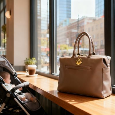 Isoki Luiertas - Bronte Bag - Mocha Isoki Luiertas - Bronte Bag - Mocha