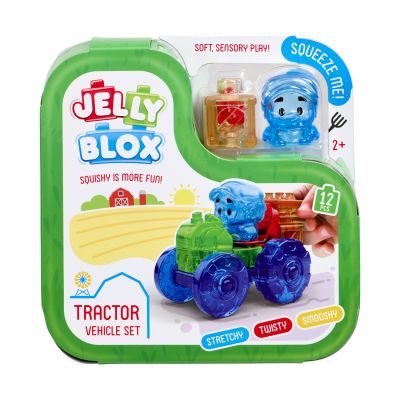 Jelly Blox Tractor &amp; Farmer - Vehicle Set
