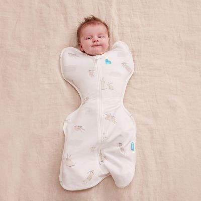 Love To Dream SwaddleUp™ 1.0 TOG - Fase 1 - Maat S - White Cloud Bunnies