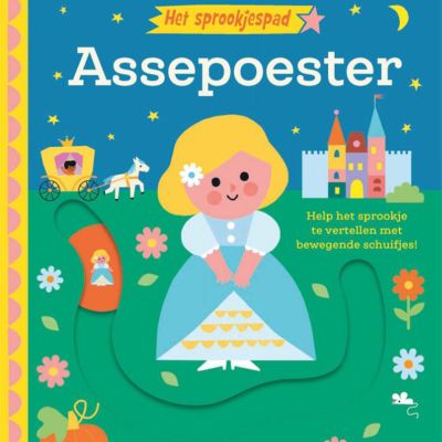 Gottmer Kartonboekje - Het Sprookjespad - Assepoester