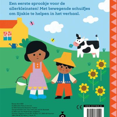 Gottmer Kartonboekje - Het Sprookjespad - Sjakie En De Bonenstaak