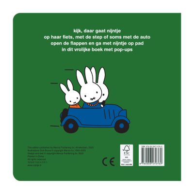 Nijntje - Daar gaat Nijntje Pop-up Boek