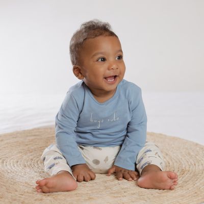 Babylook Boys T-Shirt - Mt.62 - Faded Denim