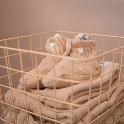 Lodger Slipper Ciumbelle Cotton Linen 0-3mnd 0-3 maanden Lodger Slipper Ciumbelle Cotton Linen 0-3mnd 0-3 maanden