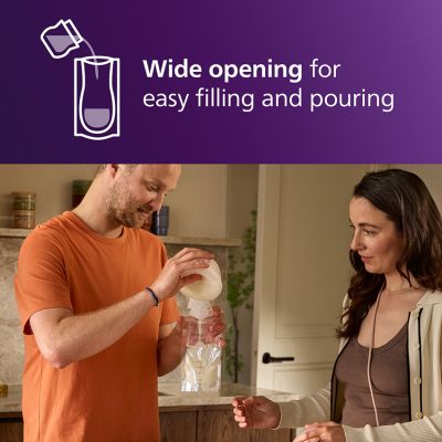 Philips Avent Bewaarzakjes Moedermelk – 180 ml – 50 Stuks