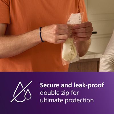 Philips Avent Bewaarzakjes Moedermelk – 180 ml – 50 Stuks