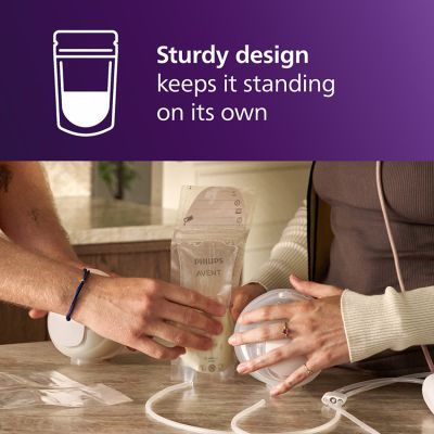 Philips Avent Bewaarzakjes Moedermelk – 180 ml – 50 Stuks