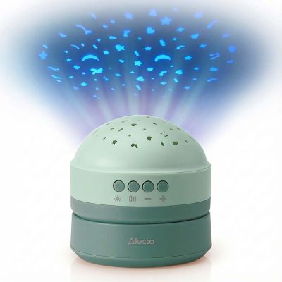 Alecto Projector Met White Noise - BC130 - Groen