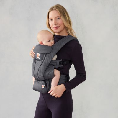 Ergobaby Omni Deluxe Mesh Draagzak - Graphite Grey Ergobaby Omni Deluxe Mesh Draagzak - Graphite Grey