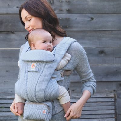 Ergobaby Omni Deluxe Mesh Draagzak - Serene Blue