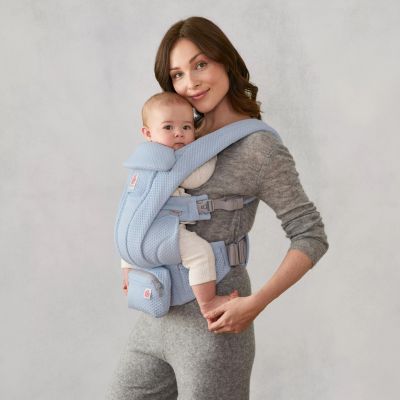 Ergobaby Omni Deluxe Mesh Draagzak - Serene Blue