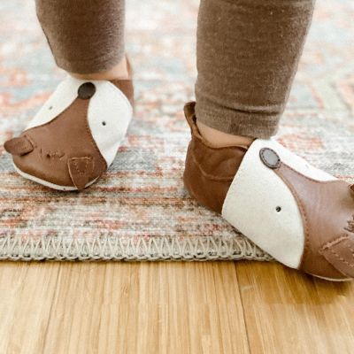 Bobux Soft Soles Slofje Foxy - Mt. L - Toffee Bobux Soft Soles Slofje Foxy - Mt. L - Toffee