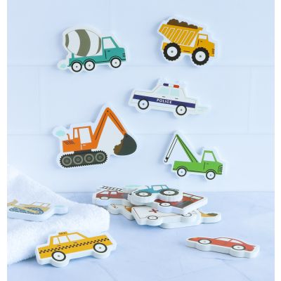 A Little Lovely Company Foam Badspeelgoed - Vehicles