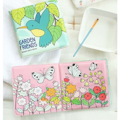 A Little Lovely Company Magisch Badboekje - Garden Friends