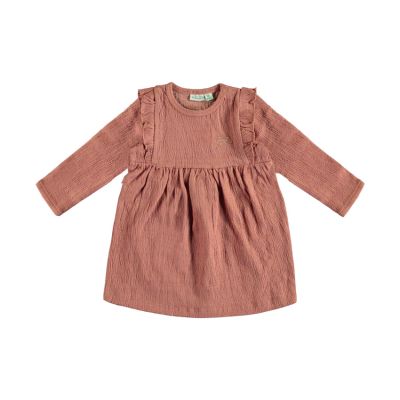 Babylook Crepe Jurk - Mt. 74 - Rose Tan