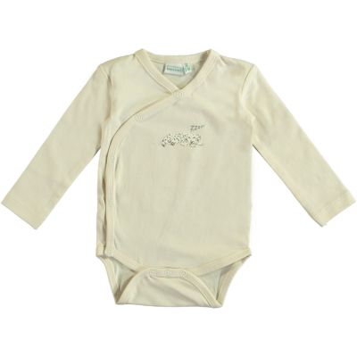 Babylook Overslag Romper - Buttercream