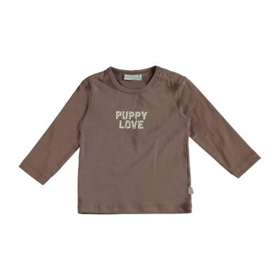 Babylook Puppy Love T-Shirt - Mt. 62 - Deep Taupe Babylook Puppy Love T-Shirt - Mt. 62 - Deep Taupe