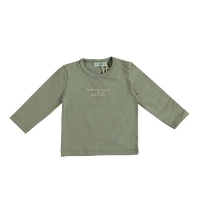 Babylook Monsieur Petit T-Shirt - Maat 56 - Shadow