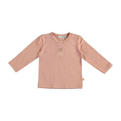 Babylook Bows T-Shirt - Pale Blush