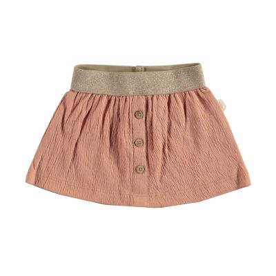 Babylook Crepe Rokje - Cameo Brown