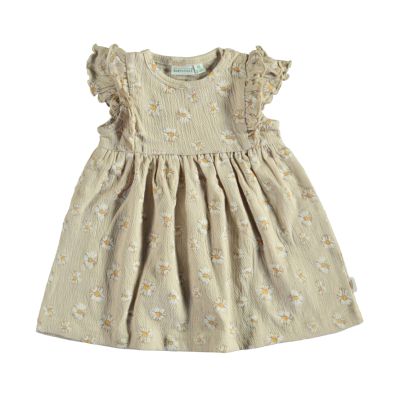 Babylook Daisies Ruffle Jurk - Crepe