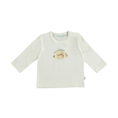  Babylook Touch Down T-Shirt - Snow White