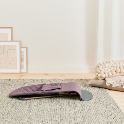 Baby Björn® Bouncer Bliss Cotton Classic Quilt Dark Purple